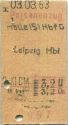 Halle (S) Hbf Leipzig Hbf - Fahrkarte
