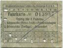 Schöneiche Kalkberge - Strassenbahnverband Schöneiche-Kalkberge GmbH - Fahrkarte
