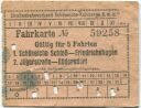 Schöneiche Kalkberge - Strassenbahnverband Schöneiche-Kalkberge GmbH - Fahrkarte