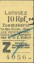 Historische Fahrkarte - Alter Fahrschein - S-Bahn-Karte - Berlin