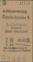 Historische Fahrkarte - Berlin Spandau Wusterhausen (Dosse) über Neustadt
