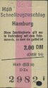 Schnellzugzuschlag Hamburg 1962