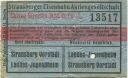 Strausberger Eisenbahn Aktiengesellschaft - Fahrschein