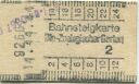 Berlin Zoologischer Garten - Bahnsteigkarte