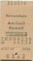 Romanshorn - Amriswil - Kesswil und zurück - 2. Klasse - Fahrkarte