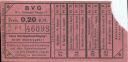 BVG - Fahrschein 0,20RM 1932 - Teilstrecken