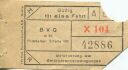 BVG Berlin Potsdamer Straße 188 - Fahrschein