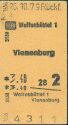 Wolfenbüttel - Vienenburg - Rückfahrkarte 1979