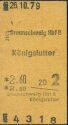 Braunschweig Hbf Königslutter - Fahrkarte