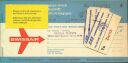 Alter Fahrschein - Flugticket - Swissair 1964