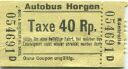 Autobus Horgen - Billet