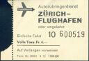 Swissair - Autozubringerdienst Zürich Flughafen