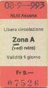 NLM Ascona - Libera circolazione Zona A - Fahrkarte