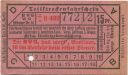 BVG - Teilstreckenfahrschein 15Pf. 1934