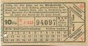 BVG Berlin Köthener Str. 17 - Fahrschein 1935