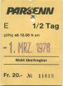 Parsenn 1/2 Tag 1978