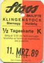 Stoos - Skilifte Klingenstock - Sternegg Holibrig 1989