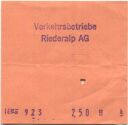 Verkehrsbetriebe Riederalp AG - Fahrschein