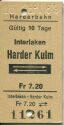 Harderbahn - Interlaken Harder Kulm und zurück - Fahrkarte