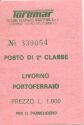 Livorno - Portoferraio - Fahrschein