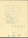 Stefer - Metropolitana - Fahrschein 1963