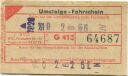 Berlin - BVG Umsteige-Fahrschein