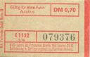 BVG - Fahrschein 1974
