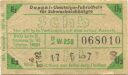 BVG Doppel-Umsteige-Fahrschein für Schwerbeschädigte