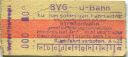 Berlin - BVG-Fahrkarte ca. 1946