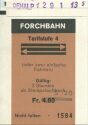 Forchbahn - Fahrschein