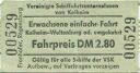 Vereinigte Schiffahrtsunternehmen von Kelheim - Fahrkarte