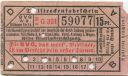 Berlin - BVG Teilstrecken-Fahrschein