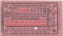 Berlin - BVG Teilstrecken-Fahrschein