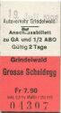 Fahrkarte - Autoverkehr Grindelwald