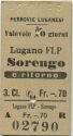 Ferrovie Luganesi - Lugano FLP Sorengo e ritorno - Fahrkarte