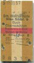 Fahrkarte - Wien Südbf. 9 - Buch Oberschützen