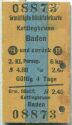 Fahrkarte - Kottingbrunn - Baden