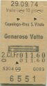 Capolago-Riva S. Vitale Generoso Vetta und zurück - Fahrkarte