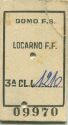 Domo F.S. Locarno F.F. - Biglietto Fahrkarte
