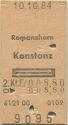 Romanshorn Konstanz und zurück - Fahrkarte