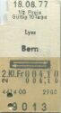 Lyss Bern und zurück - Fahrkarte
