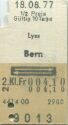 Lyss Bern und zurück - Fahrkarte