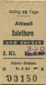 Attiswil Solothurn - Fahrkarte