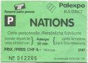 Geneve - Palexpo Bus direkt - Fahrkarte