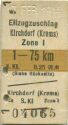 Eilzugzuschlag Kirchdorf (Krems) - Fahrkarte