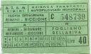 A.T.A.M. Rimini - Biglietto - Fahrschein