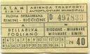 A.T.A.M. Rimini - Biglietto - Fahrschein