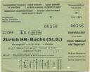 Fahrschein zu Familienbilett - Zürich HB Buchs (ST.G)