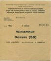 Winterthur Gossau (SG) - Teilstreckenfahrschein