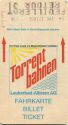Torrentbahnen - Leukerbad-Albinen AG - Fahrkarte